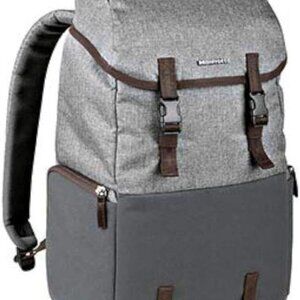 NEW Manfrotto Windsor Explorer Padded Camera & Laptop Backpack DSLR Bag Grey